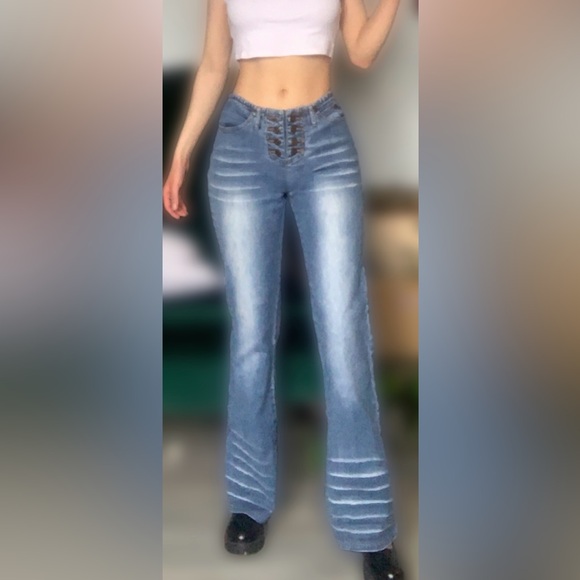 Vintage size 4 jeans women - Picture 2 of 3